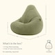 image 7 of Dalton Kids Beanbag Corduroy Sage Green Set of 2 | Green | Green | M | 2
