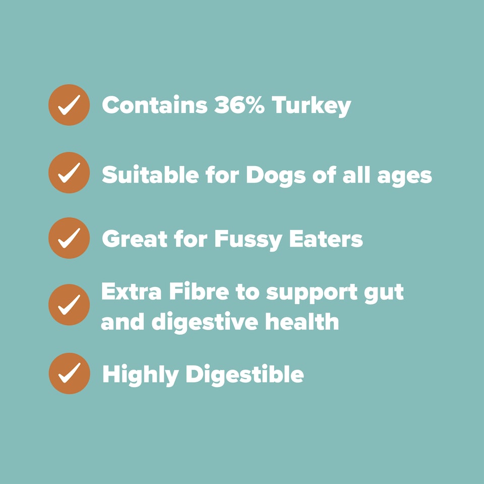 image 1 of Pero Cold Pressed Dog Food - Turkey Gastro | Brown | 2kg | Turkey | 1