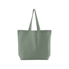 Westford Mill Bag For Life Maxi Organic Cotton Tote Bag - Dusty Green - One Size | Green