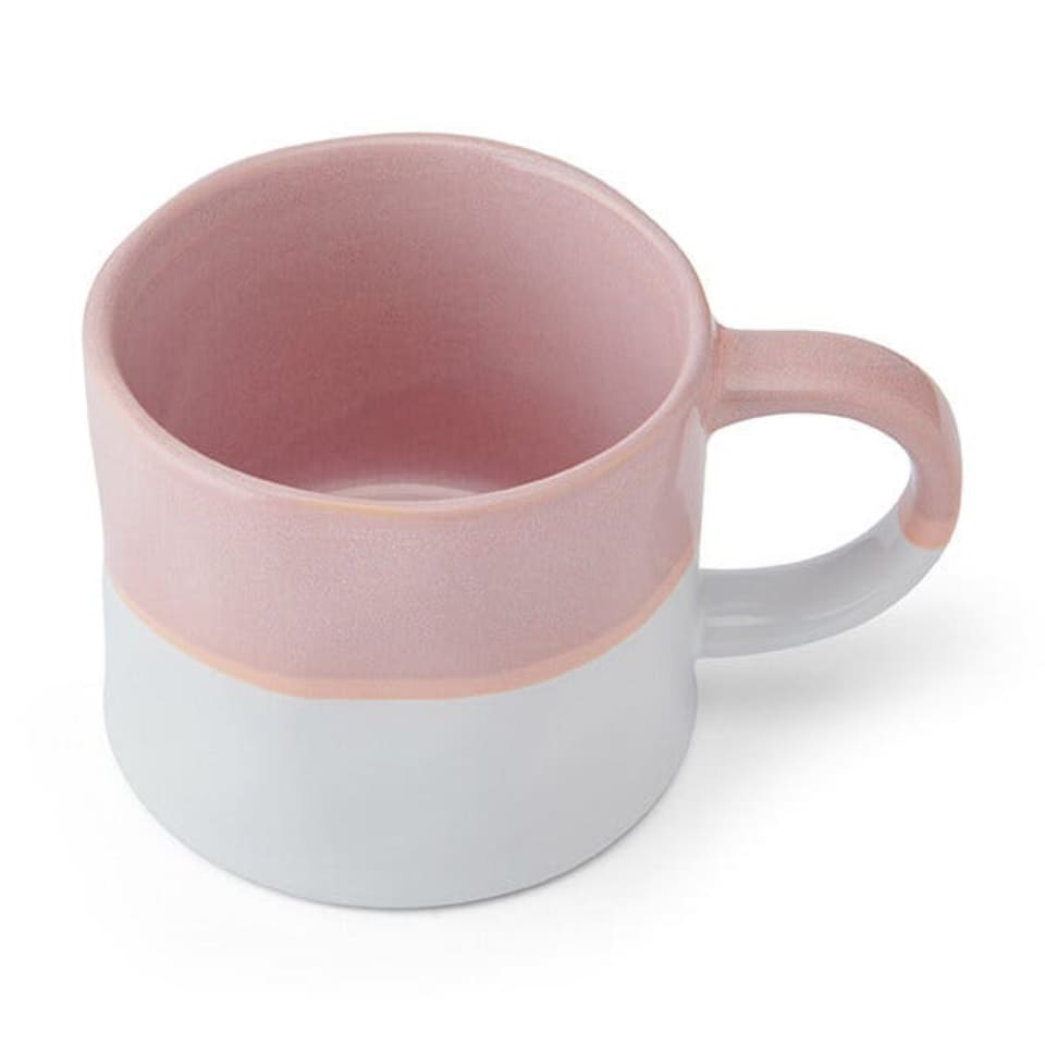 image 1 of Mikasa Pink & White Ombre 350ml Mug