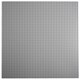 image 3 of LEGO 11024 Classic Baseplate 48x48 Light Gray