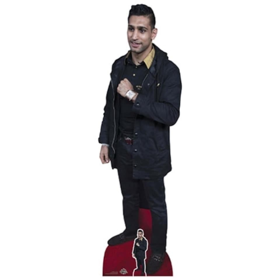 Amir Khan Lifesize Cardboard Cutout 175cm