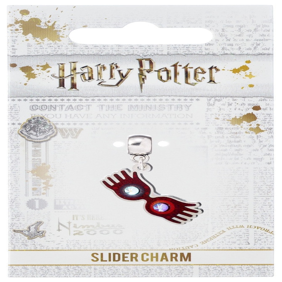 image 1 of Harry Potter Luna Lovegood's Glasses Slider Charm HP0110