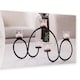 image 2 of Home Accents Decorative Metal Tealight Holder 6 Piece Set Grey