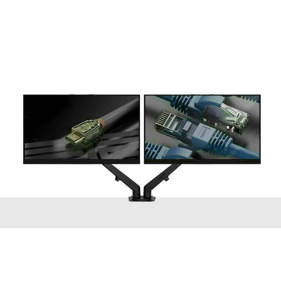 image 1 of Dual Mount Desktop Gas Spring Arm