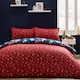 image 2 of Catherine Lansfield Christmas Elves Cotton Rich Duvet Cover Set Navy Blue Blue | Navy Blue | Toddler