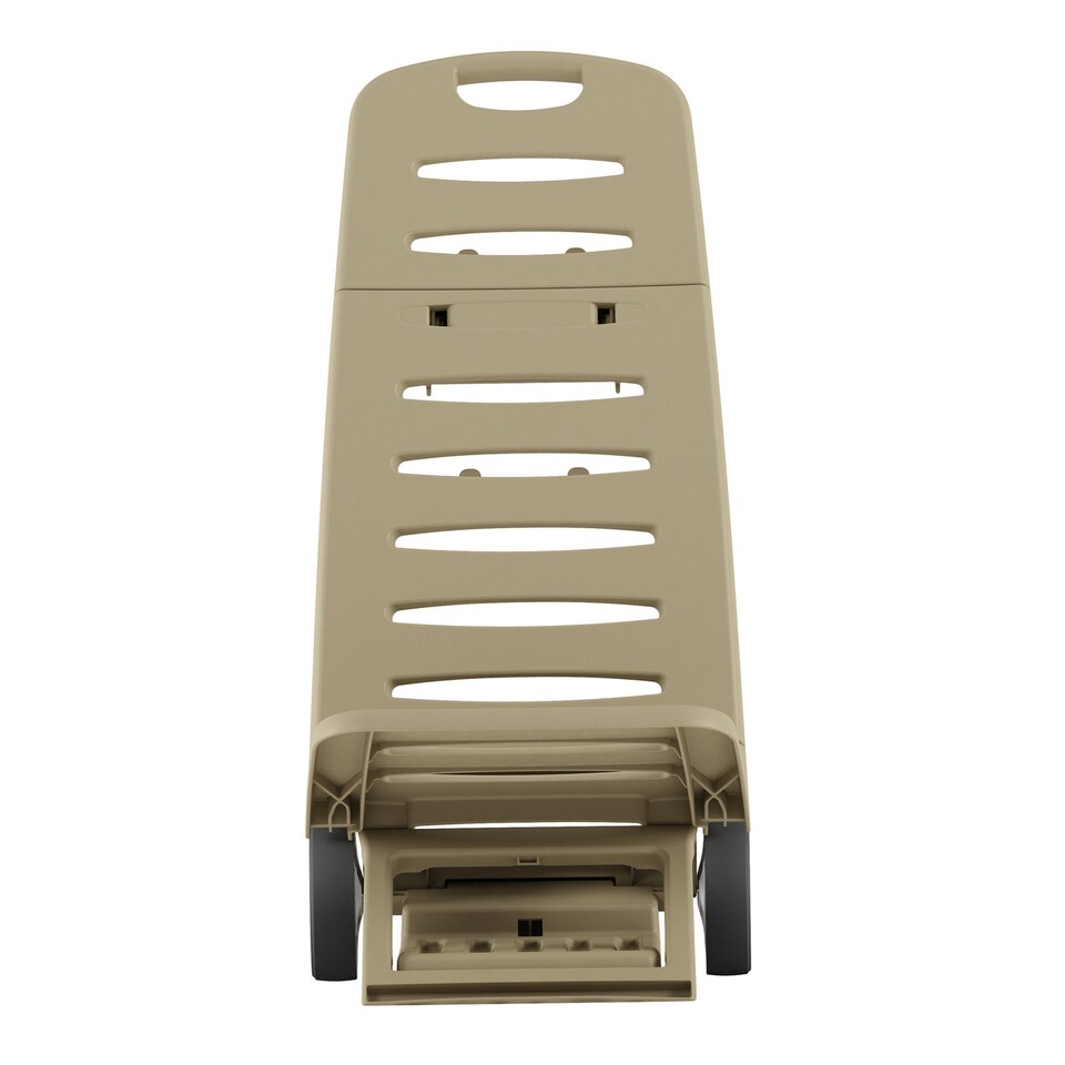 image 1 of Foldable Trolley Chair | Cream | 1