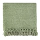 image 1 of Camilla Collection Chenille Throw in Meadow Green (50" x 60") Green | Green