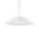 image 1 of Lena  3 Light  Large Dome Ceiling Pendant White, E27