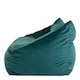 image 6 of Cecilia Bean Bag Sofa Teal Green Giant Velvet Bean Bag Chair | Green | Teal Green | XL | 1
