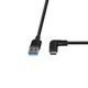 image 5 of 1m USB 3.2 Type-A to Right-Angled USB-C Cable