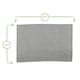 image 3 of Nicola Spring Deluxe 100% Cotton Kitchen Tea Towels Cleaning Drying Cloth - 60cm x 40cm - Charcoal - Pack of 4