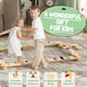 image 3 of AIYAPLAY Wooden Balance Beam for Kids 3-8 Years, Indoor Outdoor Use