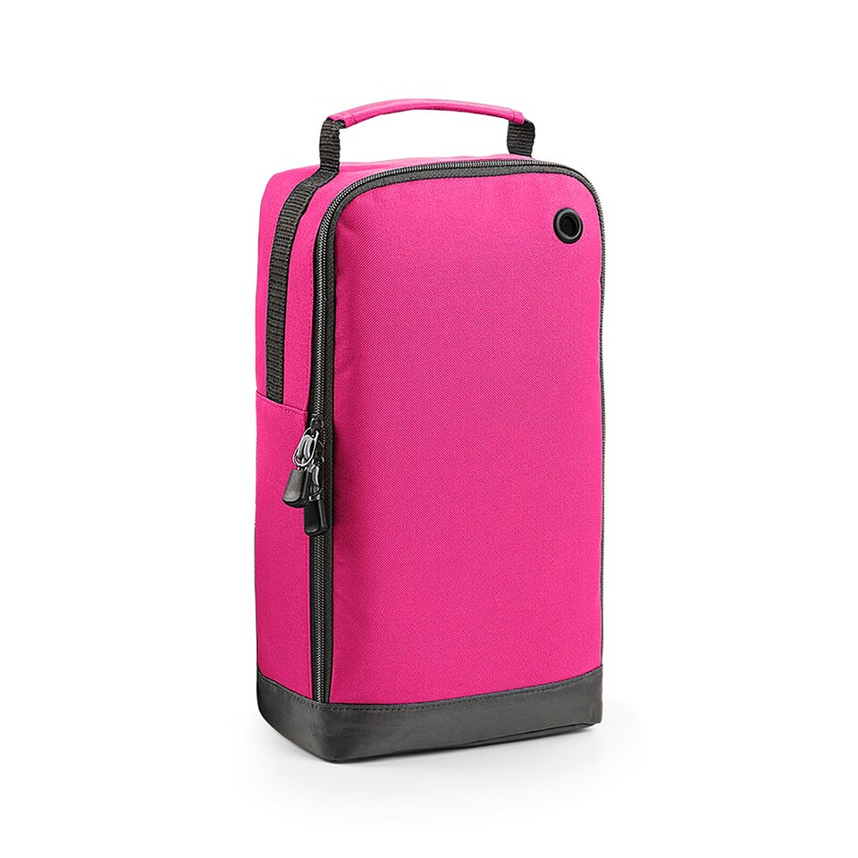 image 1 of BagBase Sport Shoe / Accessory Bag (8 Litres) - Fuchsia - One Size Pink | One Size