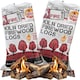 image 1 of 2 Bags Softwood Kiln Dried Firewood Logs Ready To Burn For Outdoor Open Fire Pits