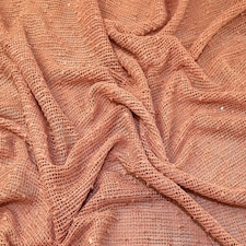 Pink Sequin Lace Fabric for Dressmaking, 166cm / 65" Wide - per metre