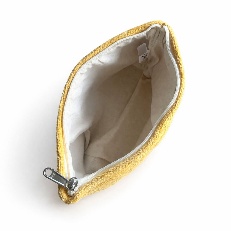 image 1 of Serenityy Nomad Sari Toiletry Bag - Marigold Loom