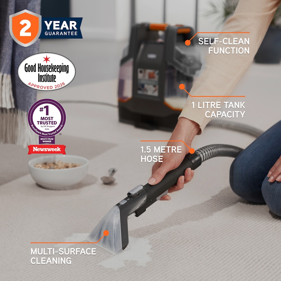 image 1 of VAX SpotWash Spot Vacuum Cleaner CDSW-CSXD