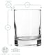 image 3 of Rink Drink Shot Glasses - 65ml - Pack of 6 Clear