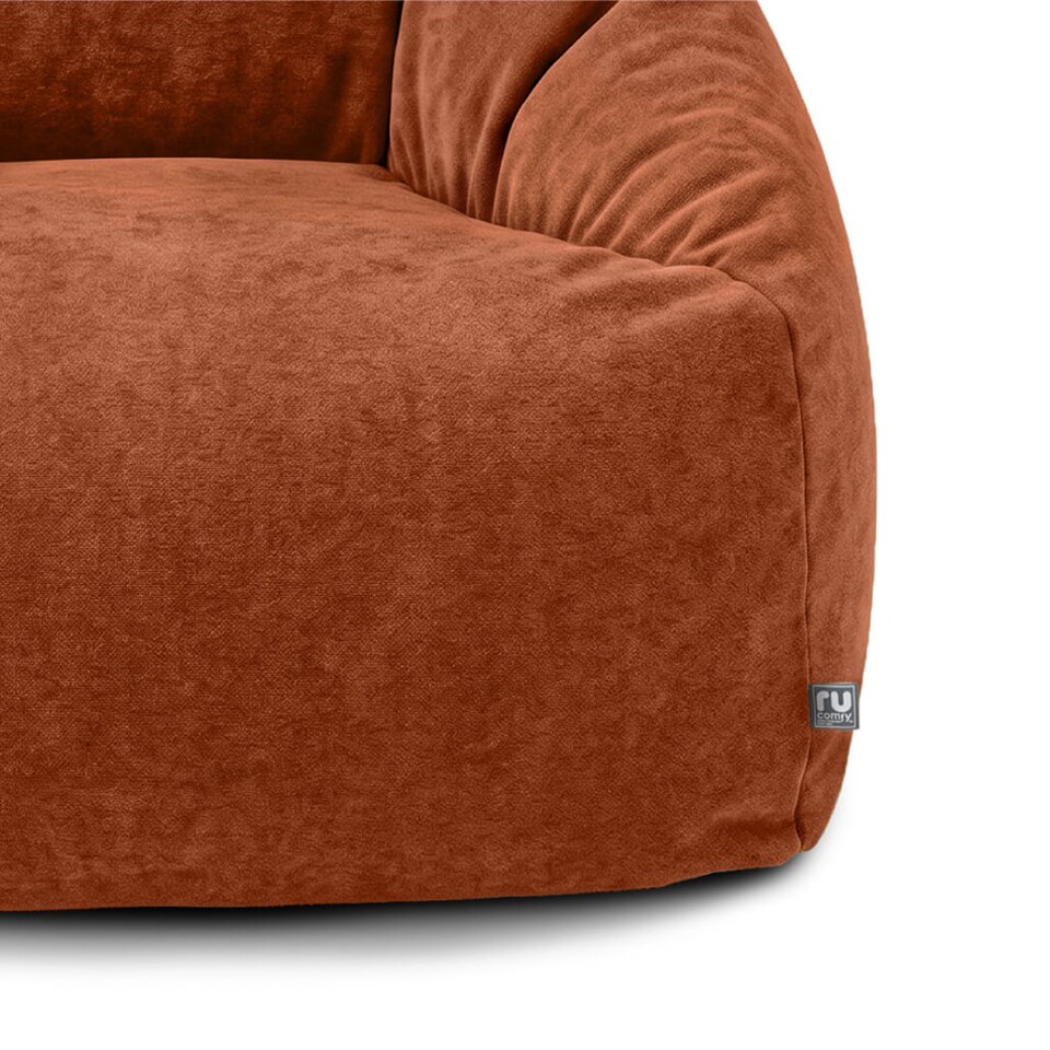 image 1 of rucomfy Indoor Large Snuggle Bean Bag Chair - Adults Plush Velora