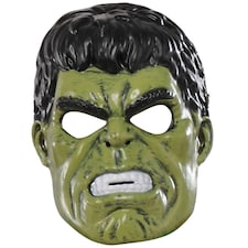 Hulk 1/2 Mask - Green/Black - One Size