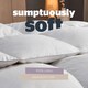 image 4 of Silentnight Goose Feather and Down 10.5 Tog Duvet | White | SuperKing