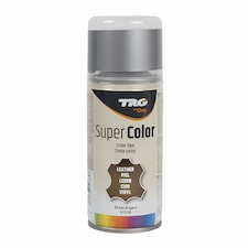 TRG Super Colour Aerosol Paint - Leather and Vinyl Recolouring 150ml | Silver | Silver