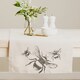 image 3 of The Just Slate Company Bee Linen Table Runner