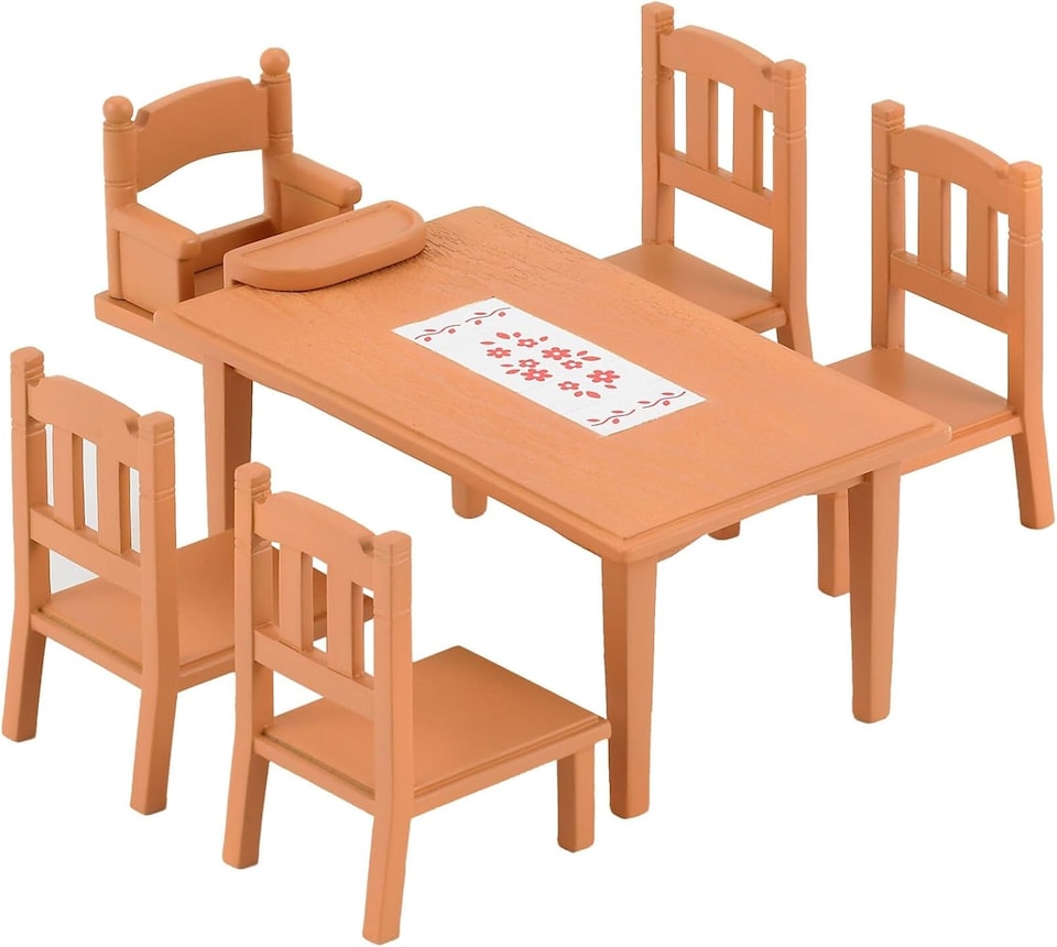 image 1 of Sylvanian Families Family Table & Chairs