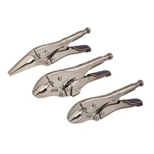 Irwin Vise-grip Fast Release Locking Pliers Set Of 3 7r 9ln & 10wr - Multi Colour - One Size