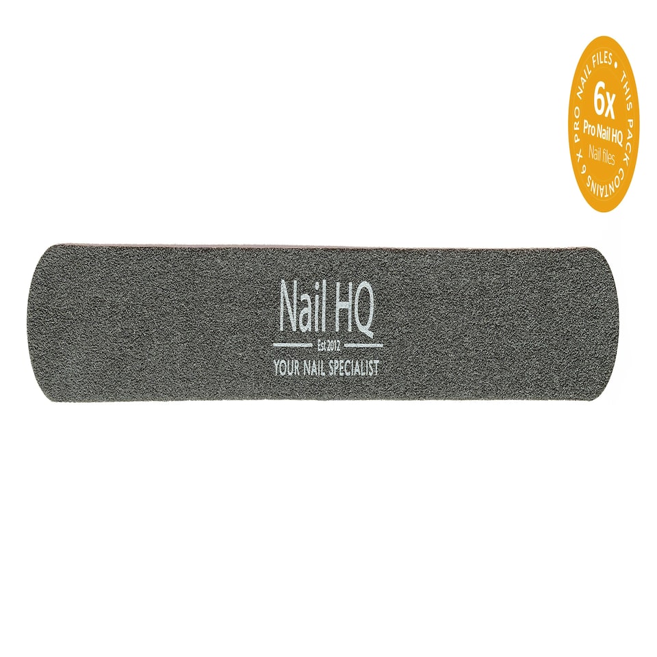 image 1 of Nail HQ Professional Nail Files - 6 Pack