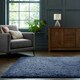 image 1 of Home Republic Montana Fluffy Rug - 80 x 150 Blue | Navy