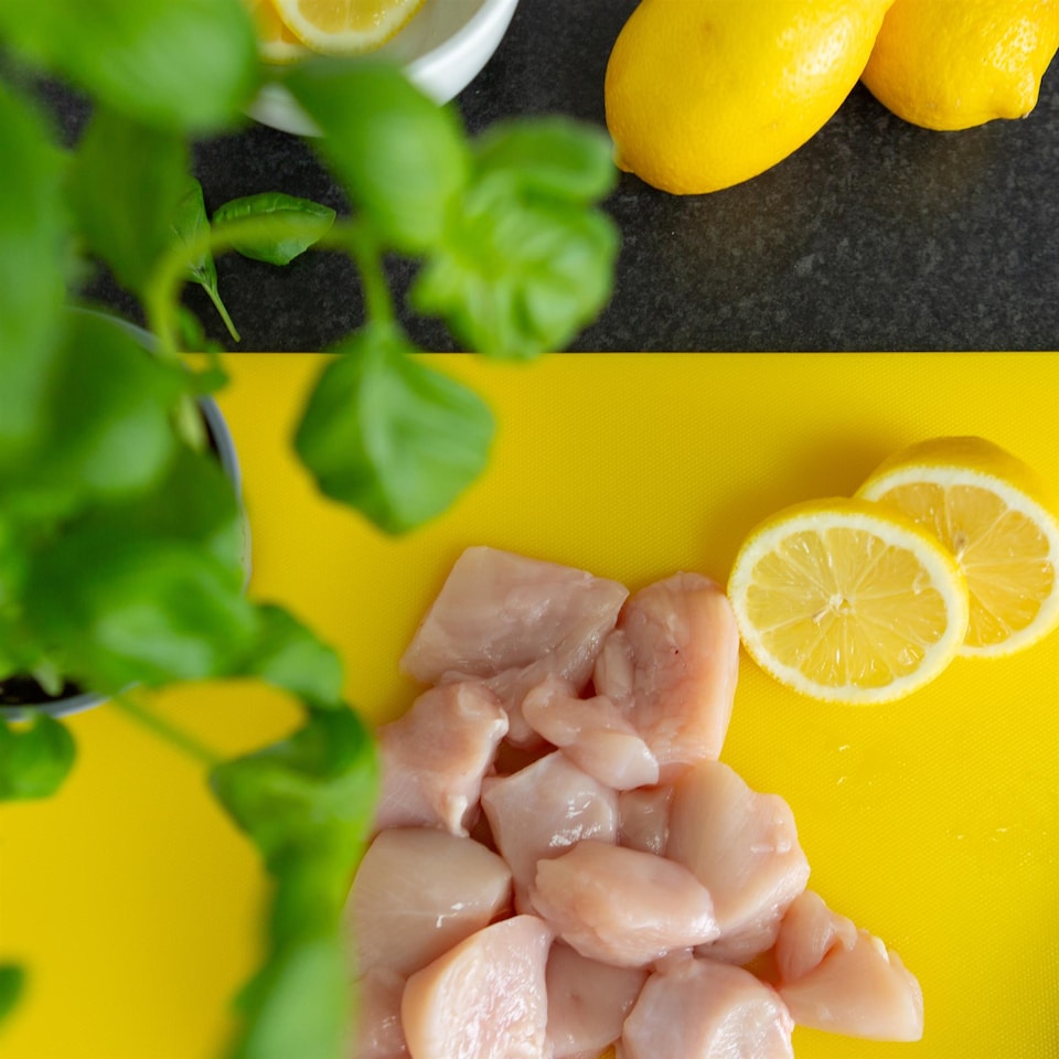 image 1 of Argon Tableware Plastic Chopping Board - 45cm x 30cm - Yellow | Yellow | Yellow