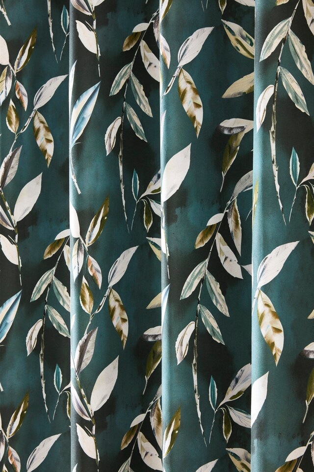 image 1 of Sundour Madrid Curtains Bottle Green Green | Green | Green