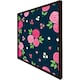 image 2 of Rose bud pattern (Picutre Frame) Black | XL