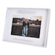 image 2 of Contemporary Silver Plated Friends 4x6 Picture Frame for Wall or Table | Silver | One Size