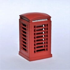 GM Structures O Scale Telephone Box (Pre-Built)