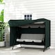 image 2 of Outsunny Garden Furniture Protector Patio Swing Chair Cover | Green | Deep Green