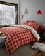 image 2 of Christmas Dogs Reversible Duvet Cover Bedding Set With Pillow Cases | Brown | Super King
