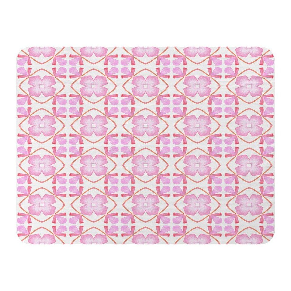image 1 of Pink sublime boho chic summer design (Blanket)
