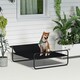 image 7 of PawHut Raised Dog Bed w/ Slope Headrest, for Medium Dogs, 106 x 81 x 33cm