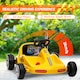 image 3 of AIYAPLAY 6V Electric Go Kart w/ Music, Light, Horn, for 3-5 Years, Yellow