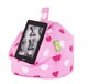 image 4 of Bean Lazy Pink Hearts Tablet eReader and Book Mini Bean Bag