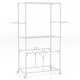 image 10 of COSTWAY H-shaped Clothes Drying Rack Hanging Dryer Stand
