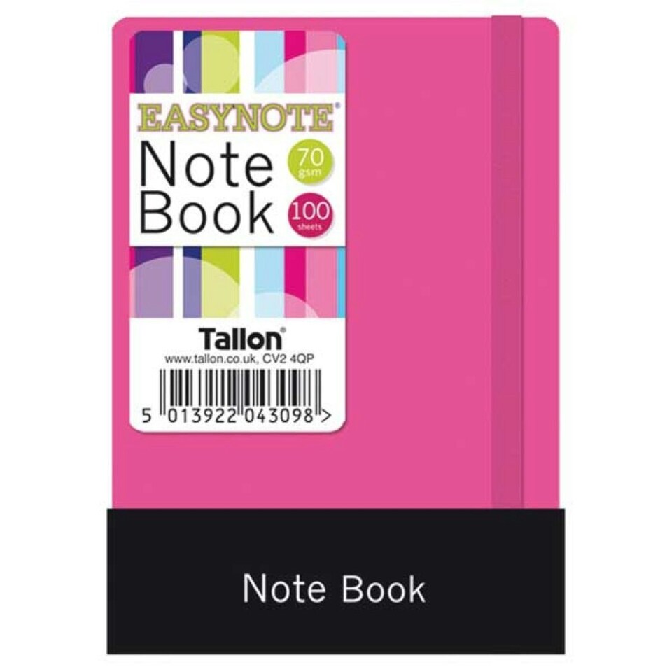 image 1 of Pocket Notebook with Elastic Closure