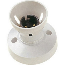 Dencon BC HO Skirt T1 Batten Lampholder - White - One Size