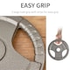 image 4 of HOMCOM 2" Olympic Weight Plates Sets for Strength Training w/ Weight 2 x 10kg