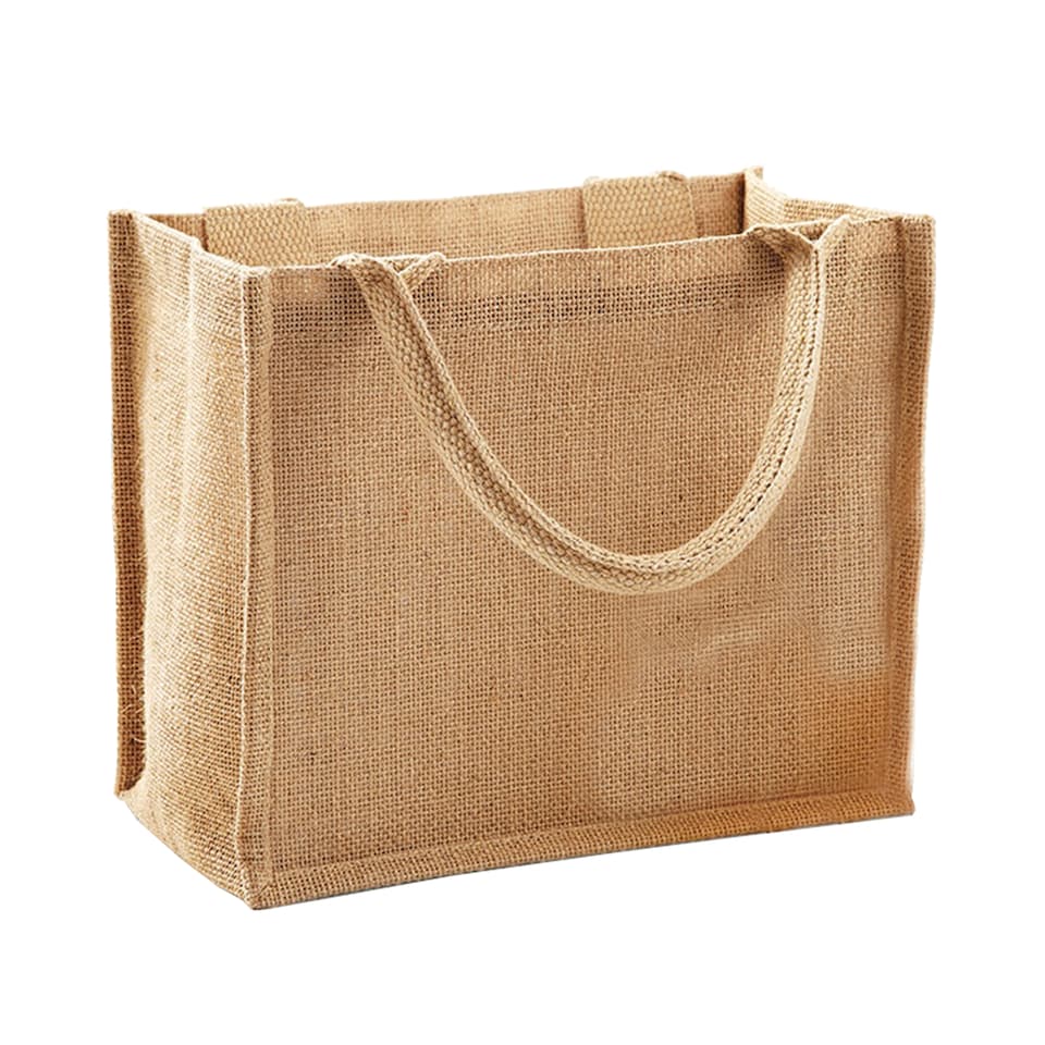 image 1 of Westford Mill Jute Mini Gift Bag (6 Litres)