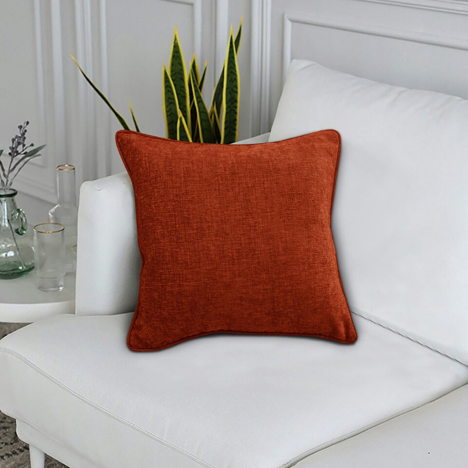 image 1 of Amberley Filled Cushion - Terracotta