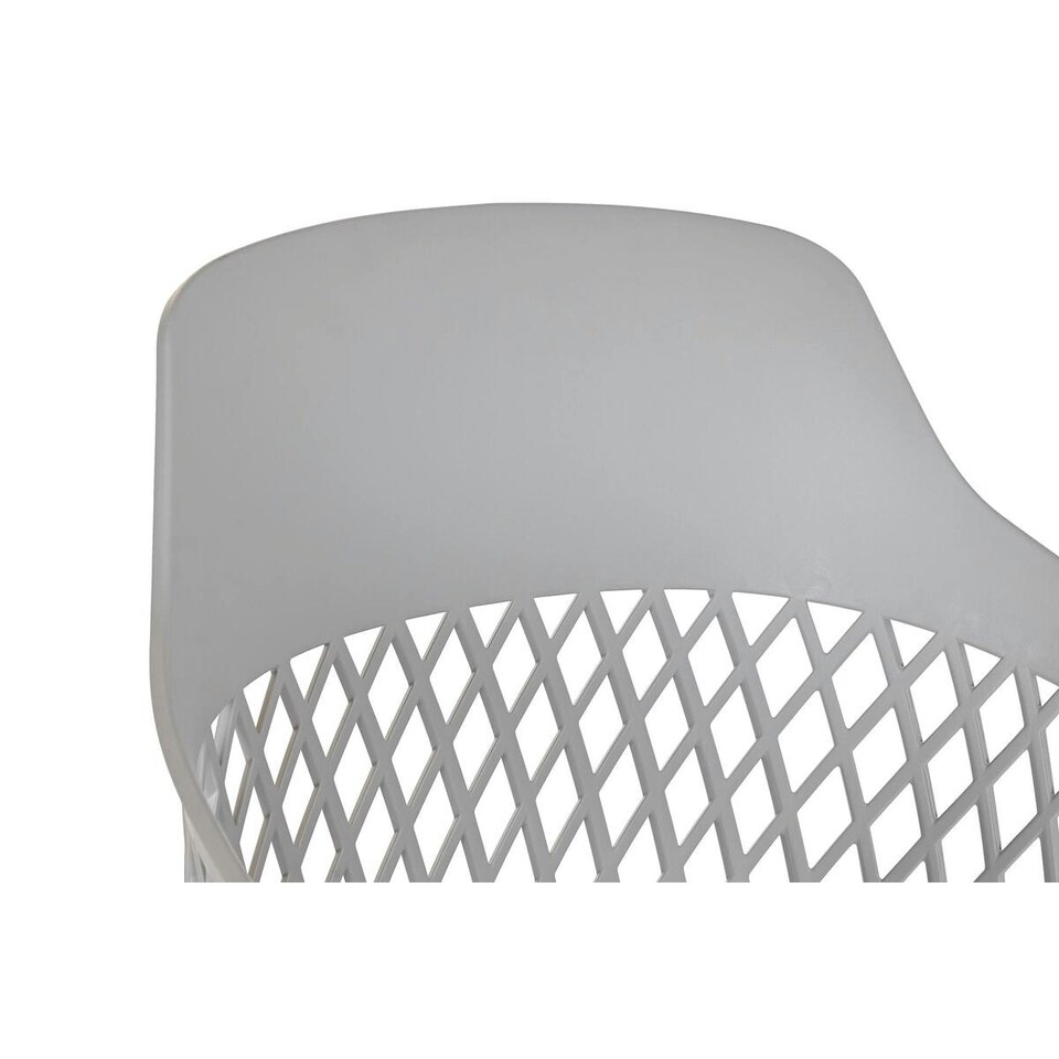 image 1 of Dining Chair DKD Home Decor Light grey 57 x 57 x 80,5 cm Grey